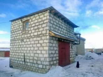 Строительство гаража из газобетона в Владимире